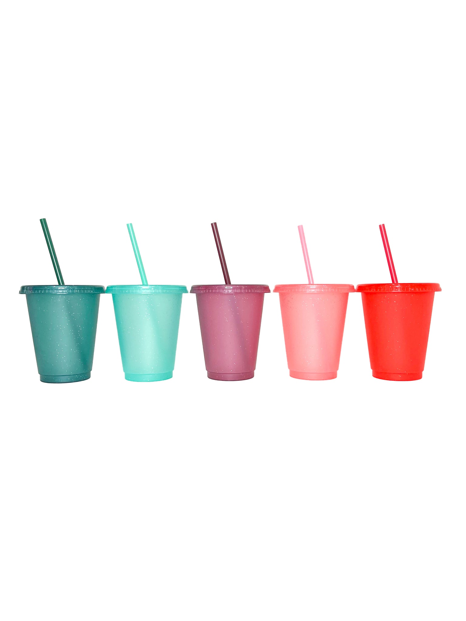 24oz Glitter Cold Cups (5 Pack)