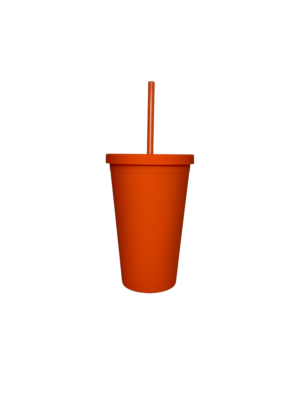 16oz Double Wall Tumbler Fire Orange (Single)