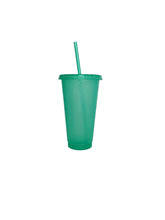 Load image into Gallery viewer, 24oz Tropical Glitter Cold Cups (5 Pack)
