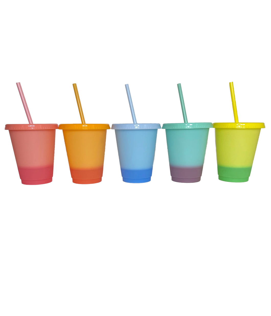 16oz Color Changing Cold Cups (5 Pack)