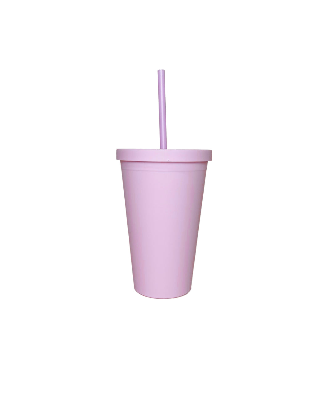 16oz Double Wall Tumbler Pastel Pink (Single)