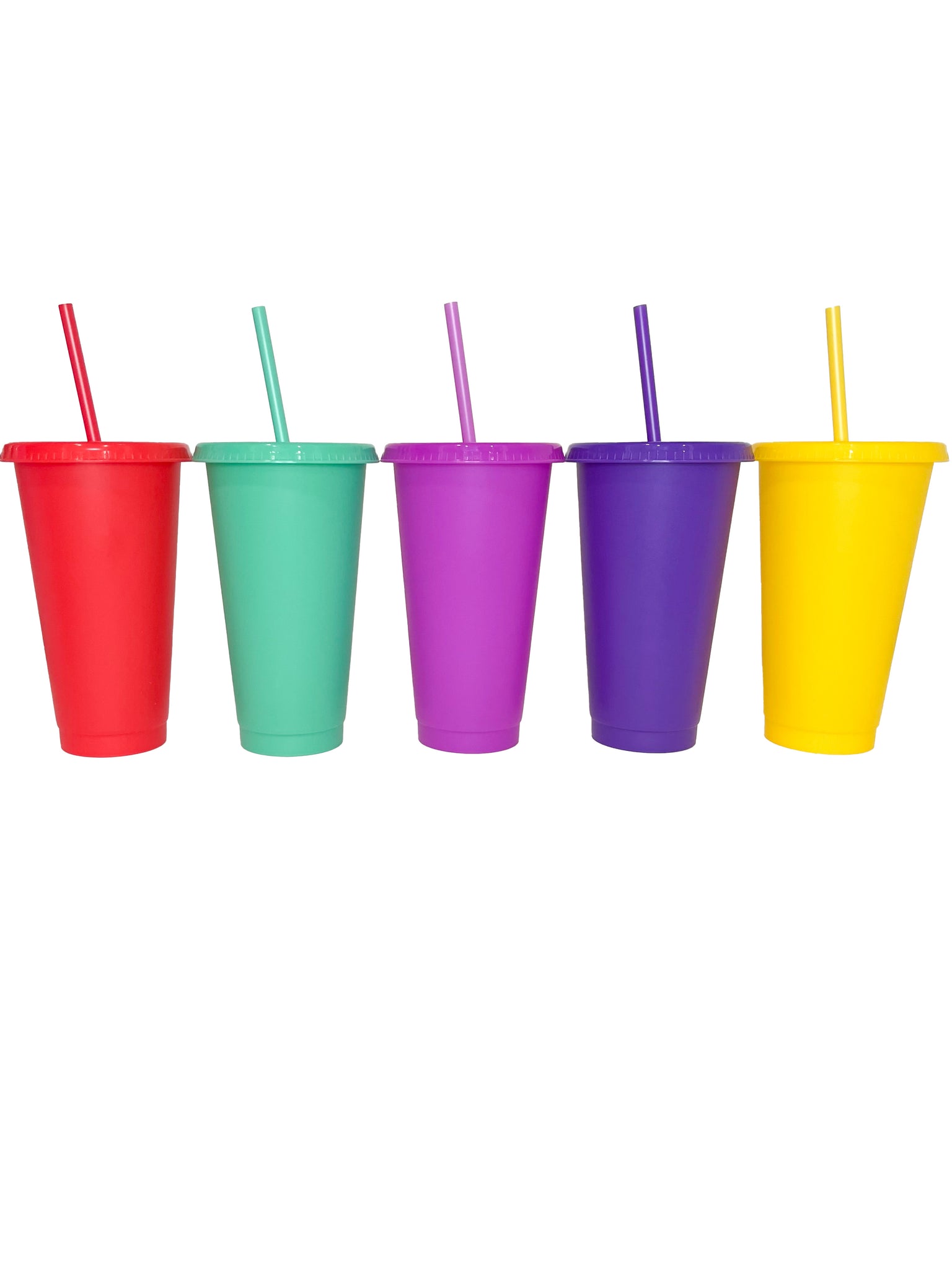 Solid Color Cups in Party Cups